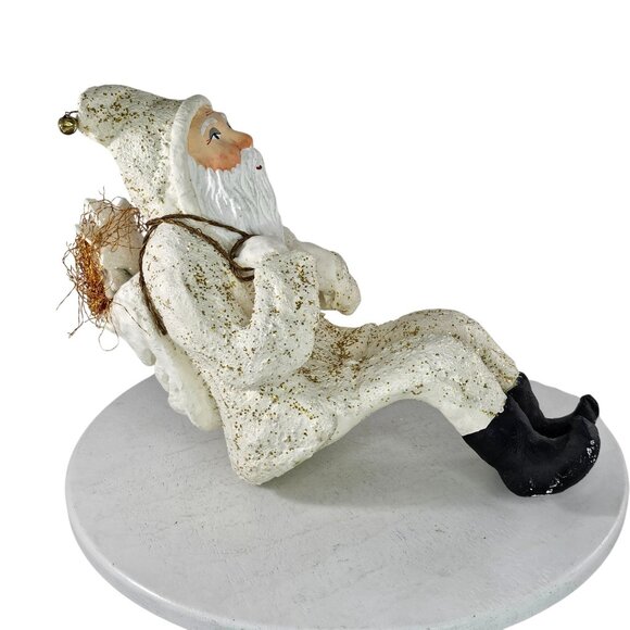 Department 56 Father Frost Shelf Sitter Santa Claus Belsnickle Stars Holiday - Picture 3 of 8